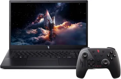 Acer Nitro V 15 AI ANV15-42-R51R - Gaming Laptop - 15 inch 165Hz – Ryzen 7 - 32GB - 1TB SSD - RTX 4050 - Zwart - inclusief Nitro Controller + 3mnd PC GamePass