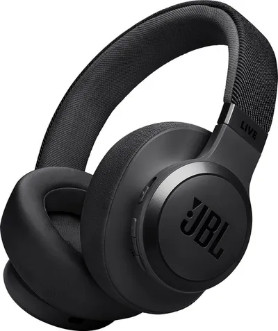 JBL Live 770NC - Draadloze Noise Cancelling Koptelefoon - Bluetooth - Over-ear - 65 uur batterij - Adaptive ANC - Zwart