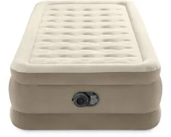 Intex Twin Ultra Plush Luchtbed met ingebouwde pomp - 191x99x46 cm