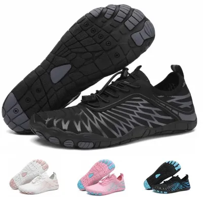 Solfit - Barefoot Schoenen - Dames & Heren - Sportschoenen Sneakers - Fitnessschoenen - Hardloopschoenen - Ademend Knit Textiel - Zwart - 37- BAREON